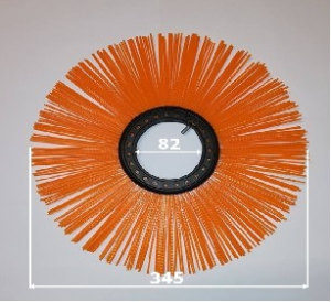 Szczotka zamiatarki NAC KCB25-F, 1-segment